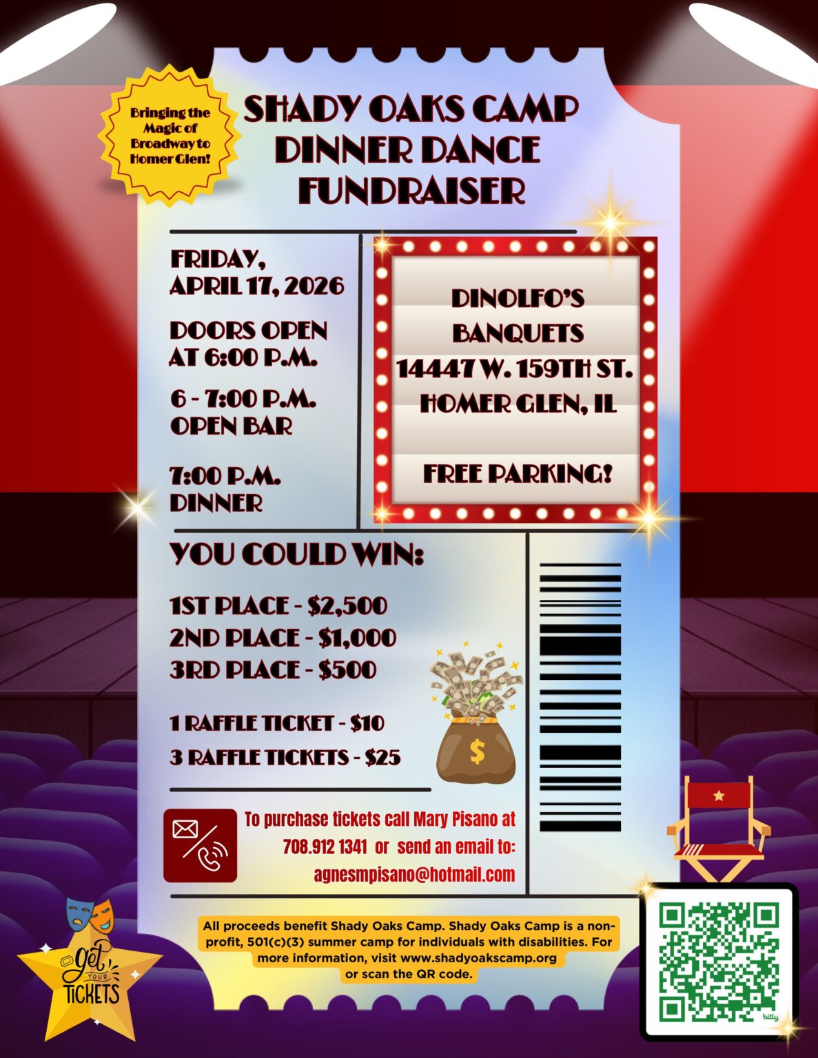 Dance Raffle Shady Oaks 2026 Dinner Dance Raffle – Shady Oaks Camp